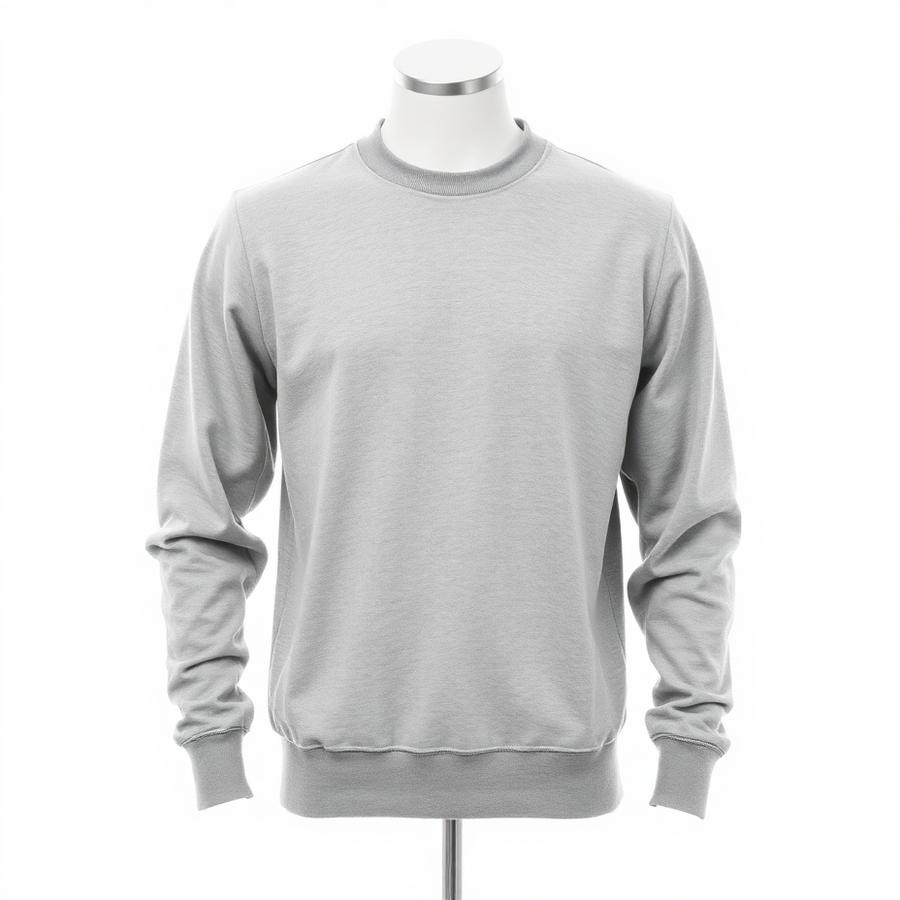 Crewneck Sweatshirt blank mockup